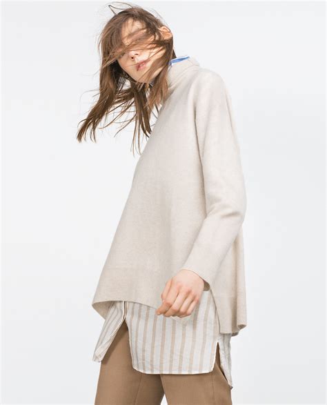 zara cashmere sweater.